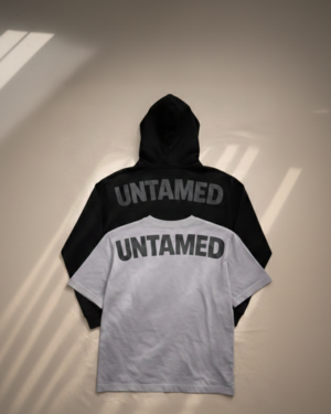 the untamed combo of hoodie + tee